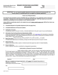 Fill Your Massachusetts Am 3 Form