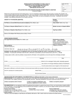 Fill Your Massachusetts R 109 Form